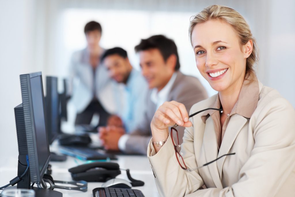 los angeles employment lawyer working in office